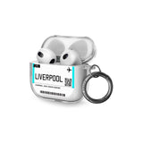 Liverpool Boarding Pass Airpods Case (3rd Generation)