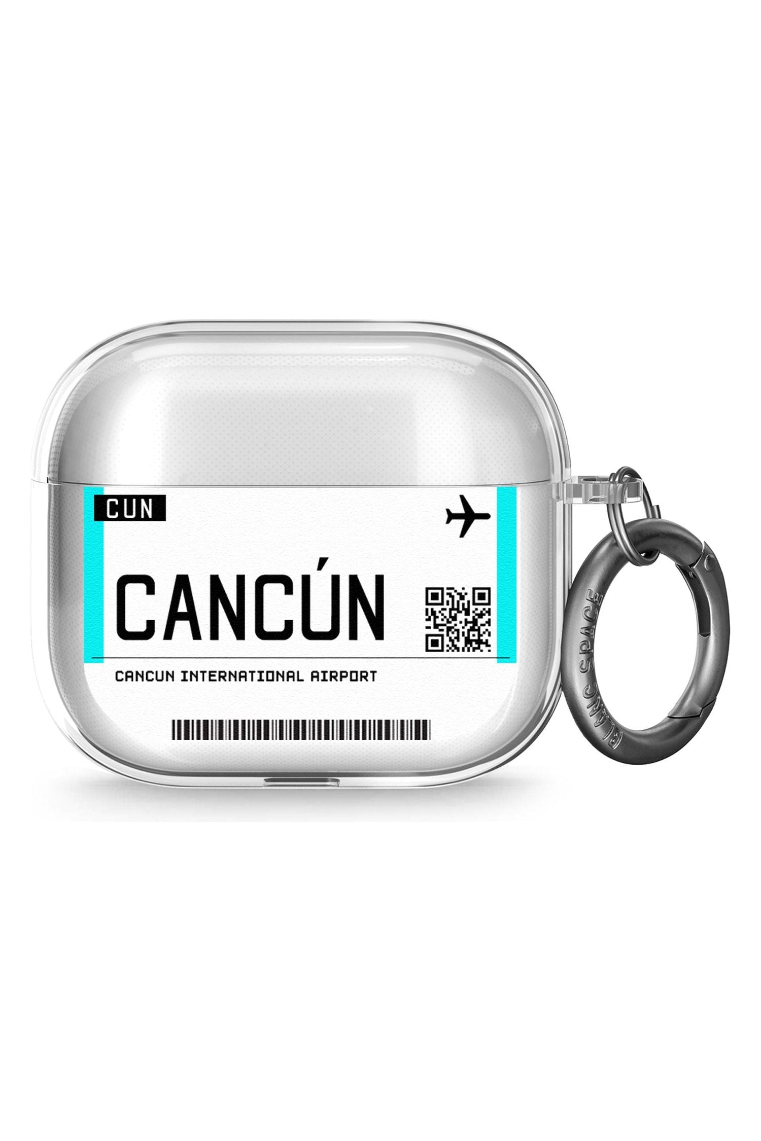 Cancun Boarding Pass Airpods Case (3rd Generation)