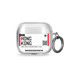 Hong Kong Boarding Pass AirPods Case (3rd Generation)