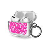 Pink Acid Faces AirPods Pro Case