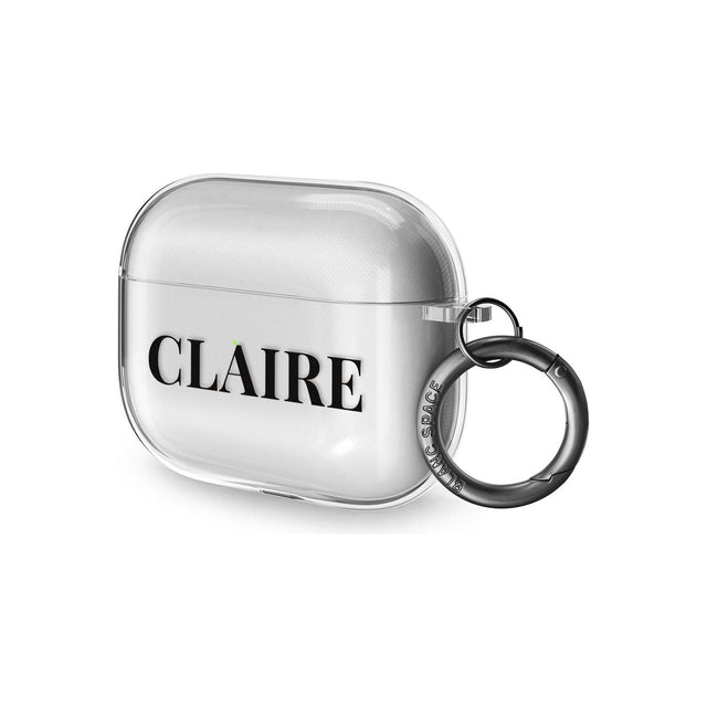Personalised Sophisticated Name Airpod Pro Case