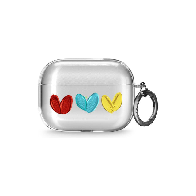 Oil Painted Hearts AirPods Pro Case