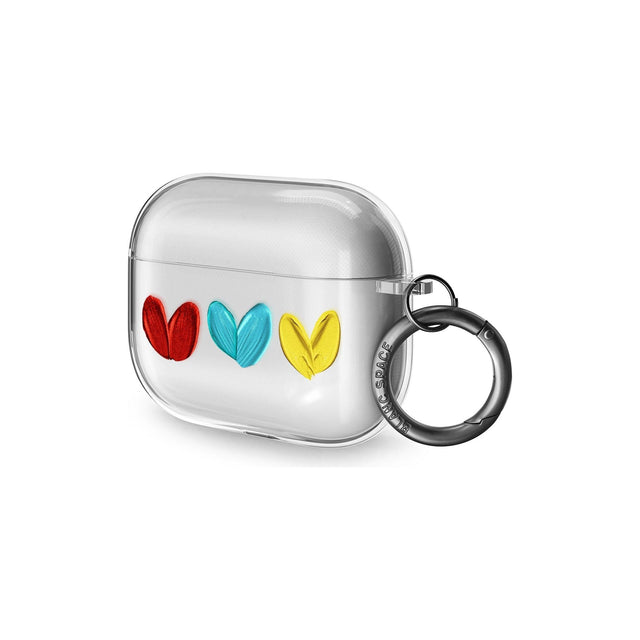 Oil Painted Hearts AirPods Pro Case
