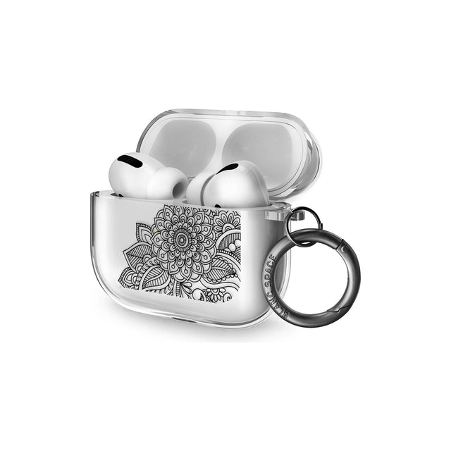 Black Henna Botanicals AirPods Pro Case