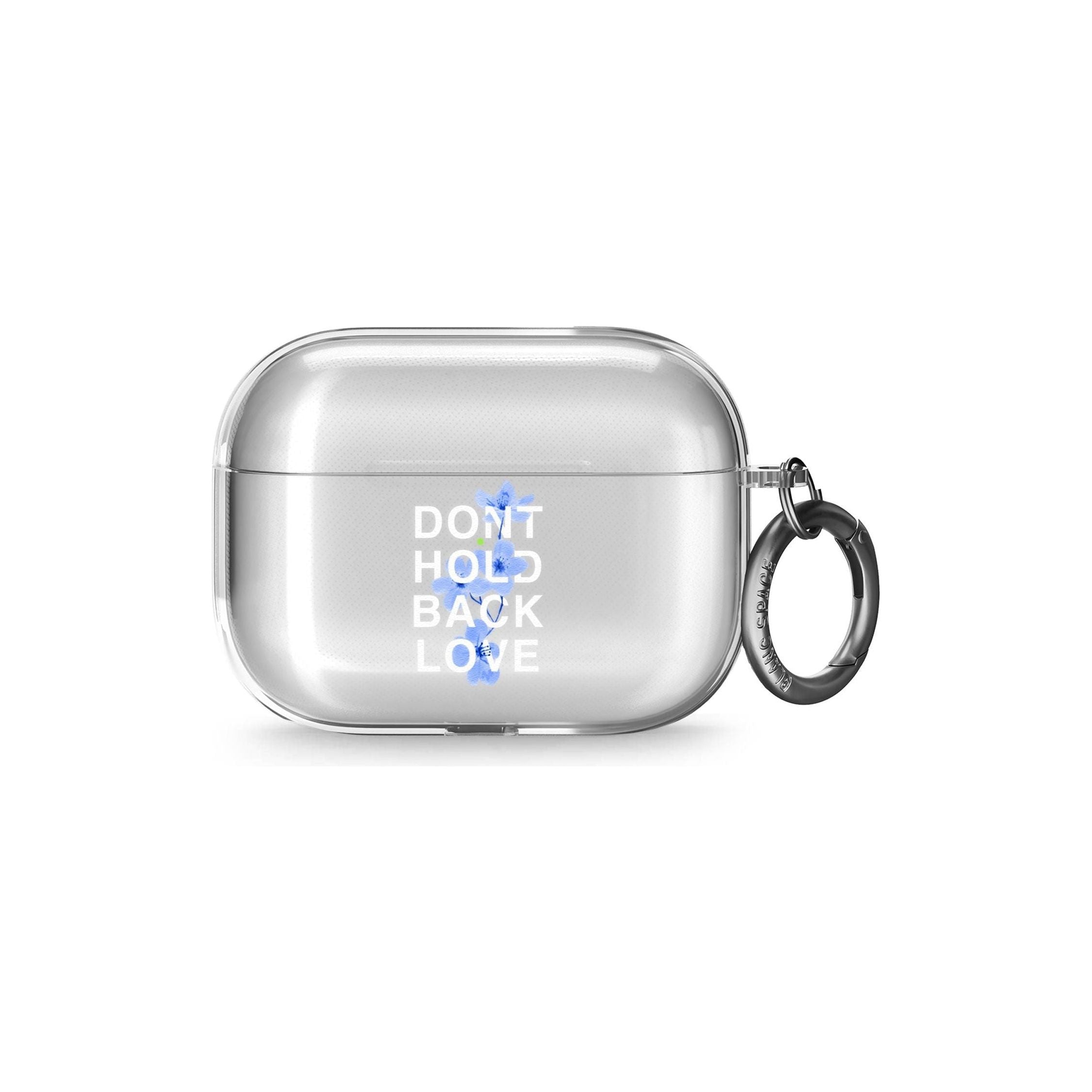 Don't Hold Back Love - Blue & White AirPods Pro Case