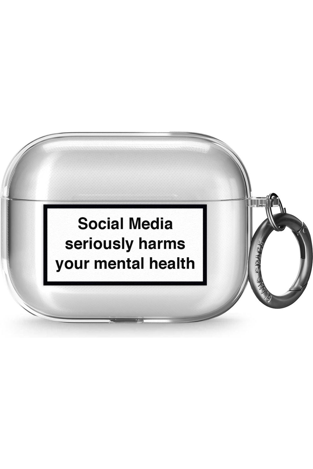 Social Media Harms Your Mental Health Airpod Pro Case