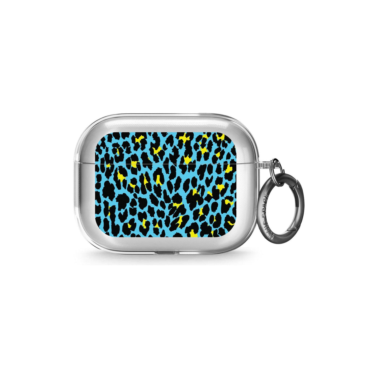 Blue Leopard Print AirPods Pro Case