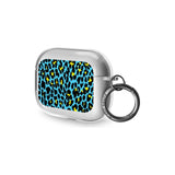 Blue Leopard Print AirPods Pro Case