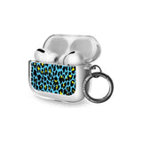 Blue Leopard Print AirPods Pro Case