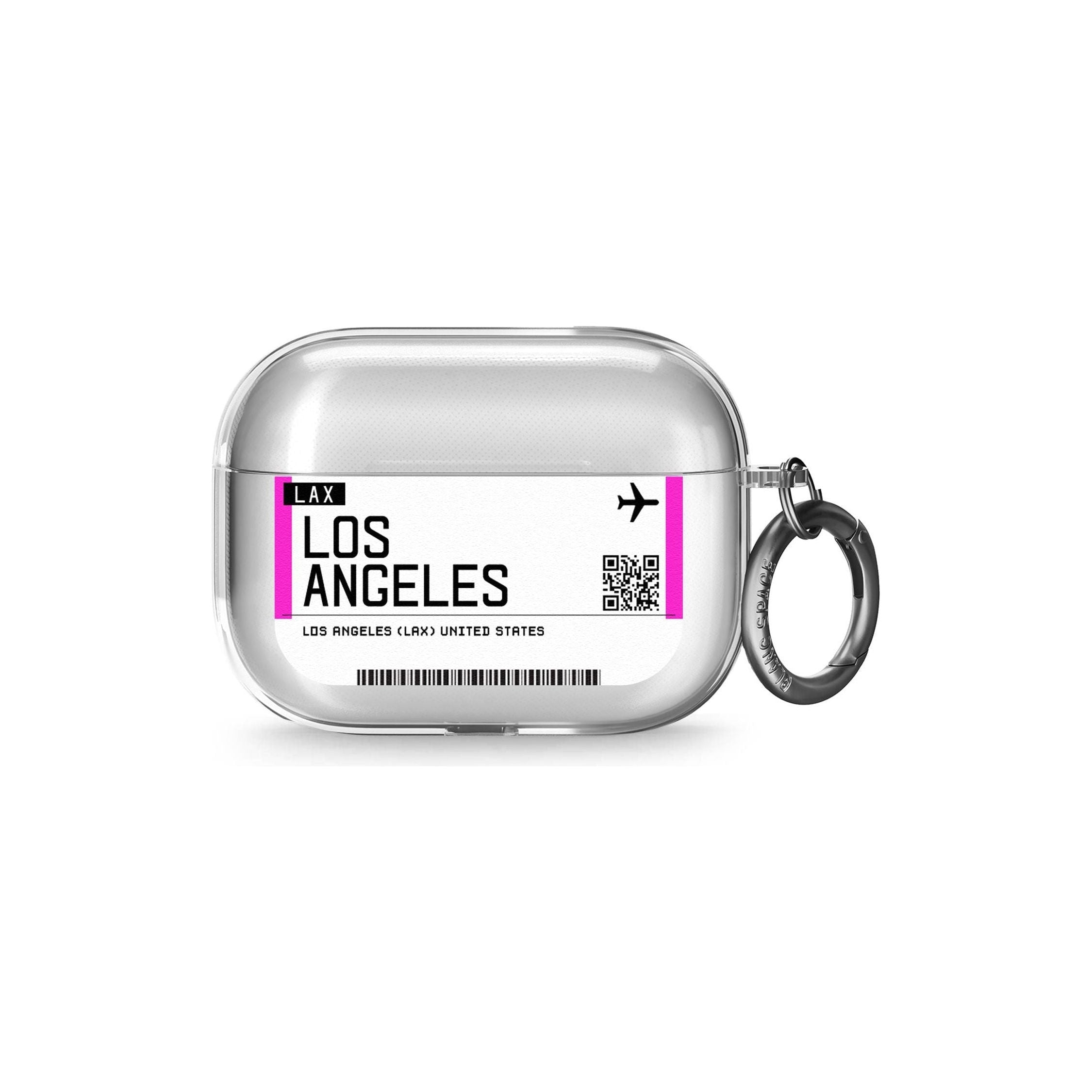Los Angeles Boarding Pass Airpods Pro Case