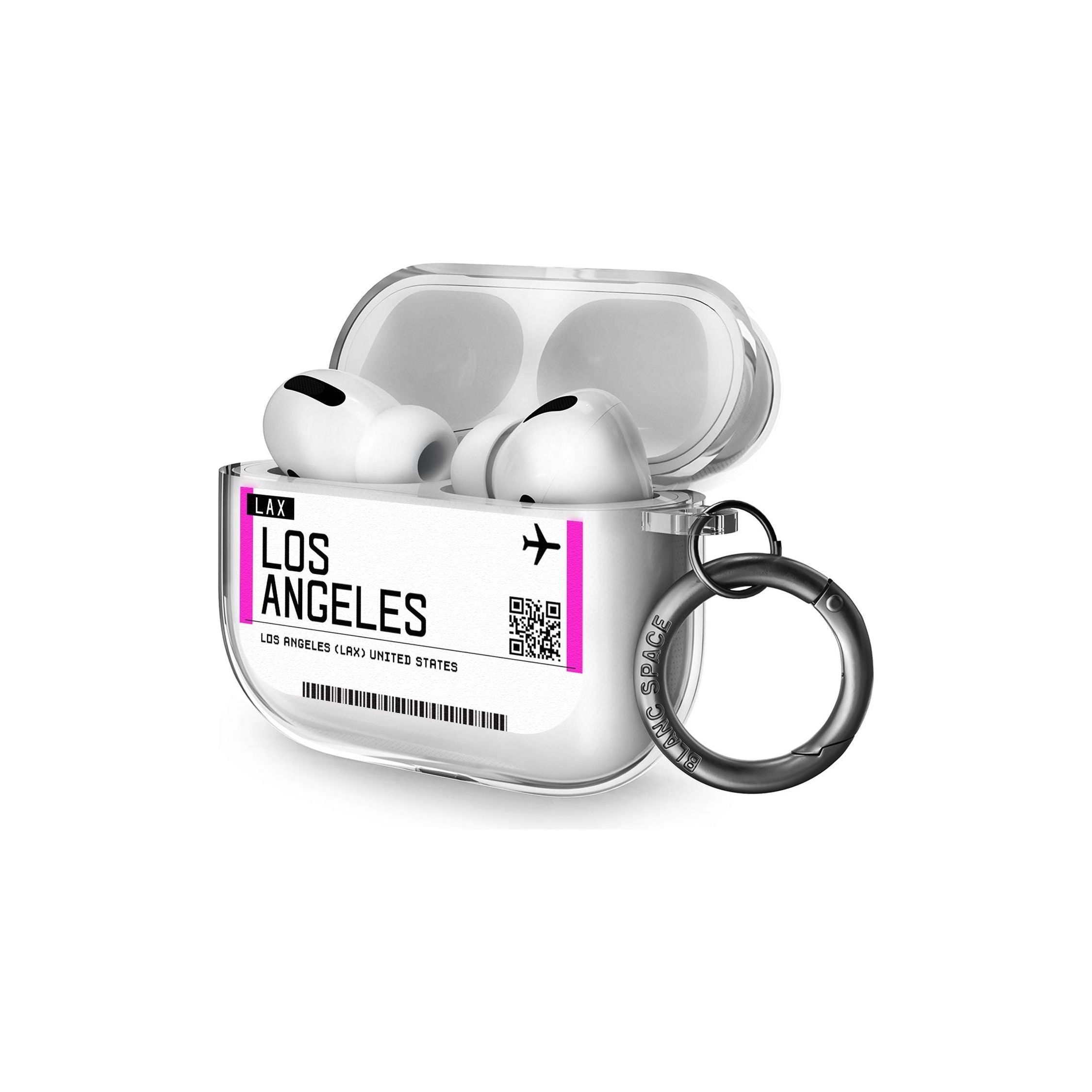 Los Angeles Boarding Pass Airpods Pro Case