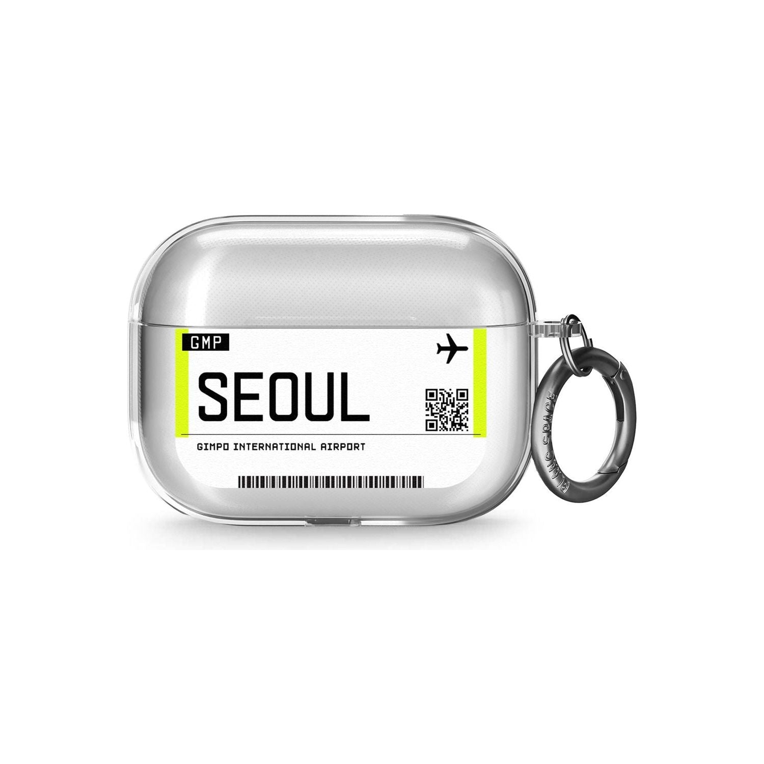 Seoul Boarding Pass Airpods Pro Case