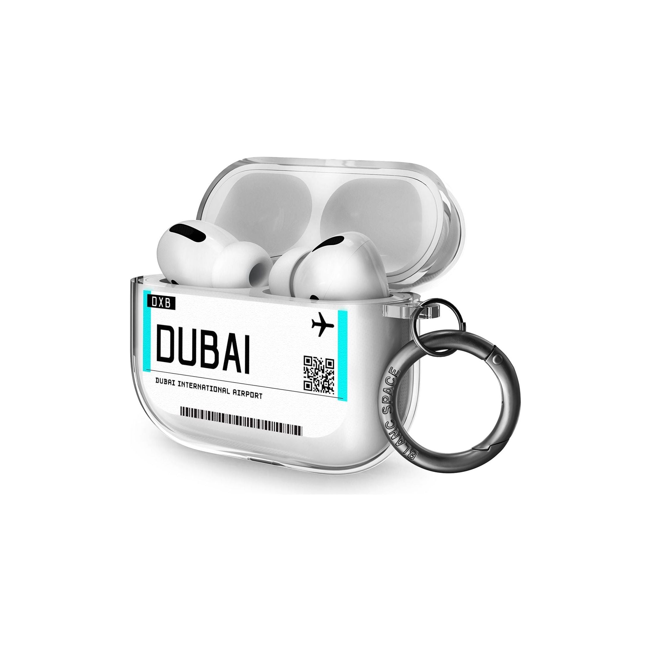 Dubai Boarding Pass Airpods Pro Case