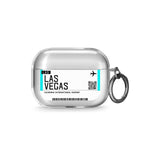 Las Vegas Boarding Pass Airpods Pro Case