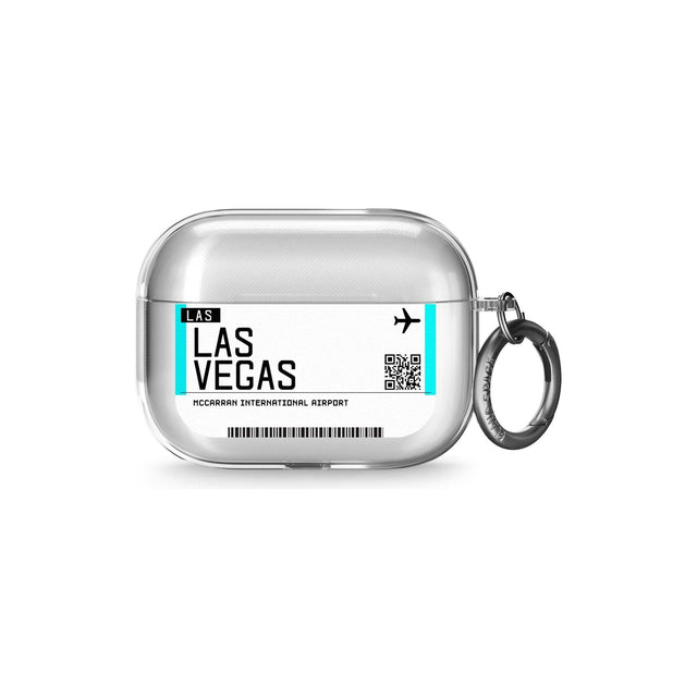 Las Vegas Boarding Pass Airpods Pro Case