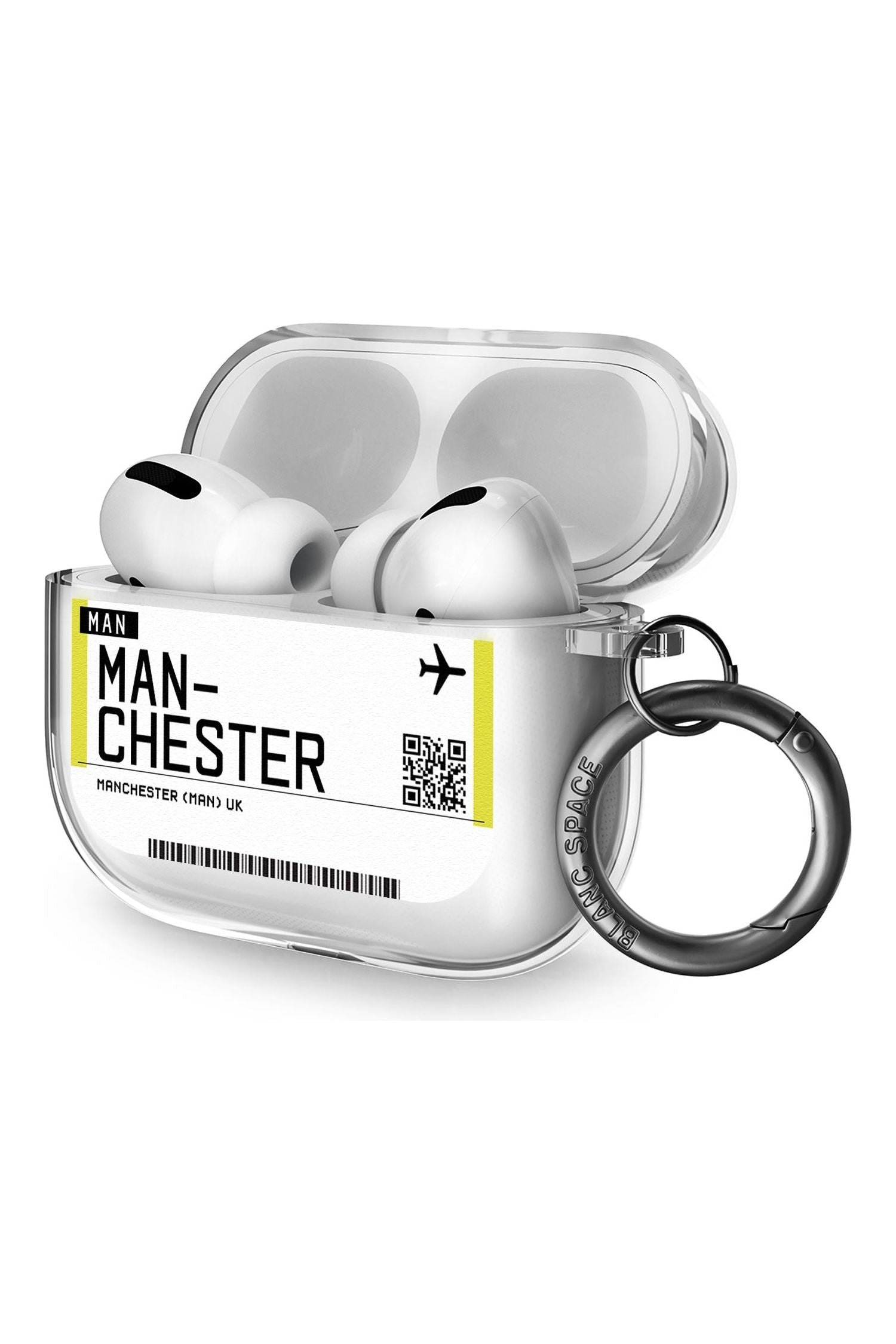 Manchester Boarding Pass Airpods Pro Case