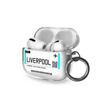 Liverpool Boarding Pass Airpods Pro Case