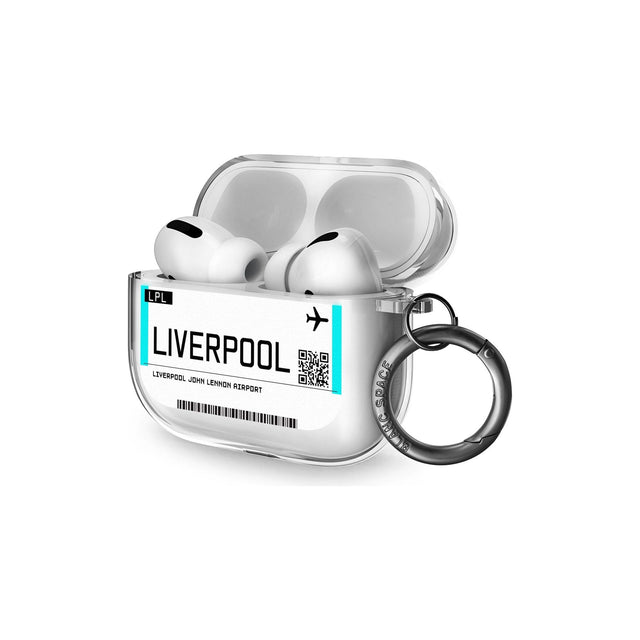 Liverpool Boarding Pass Airpods Pro Case