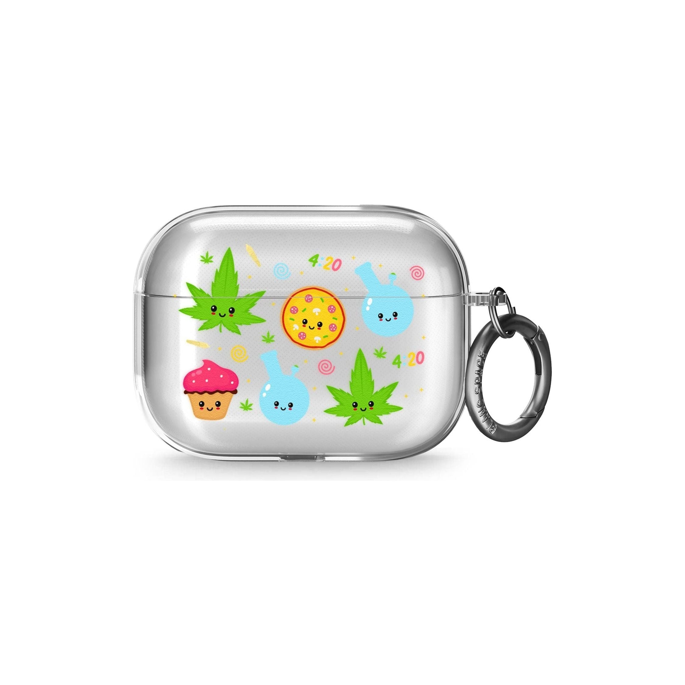 Kawaii Weed Pattern AirPods Pro Case
