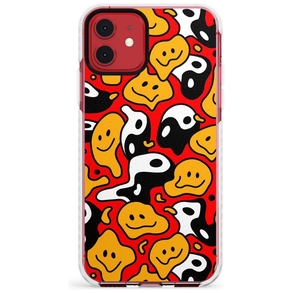 Yin Yang Acid Face Impact Phone Case for iPhone 11