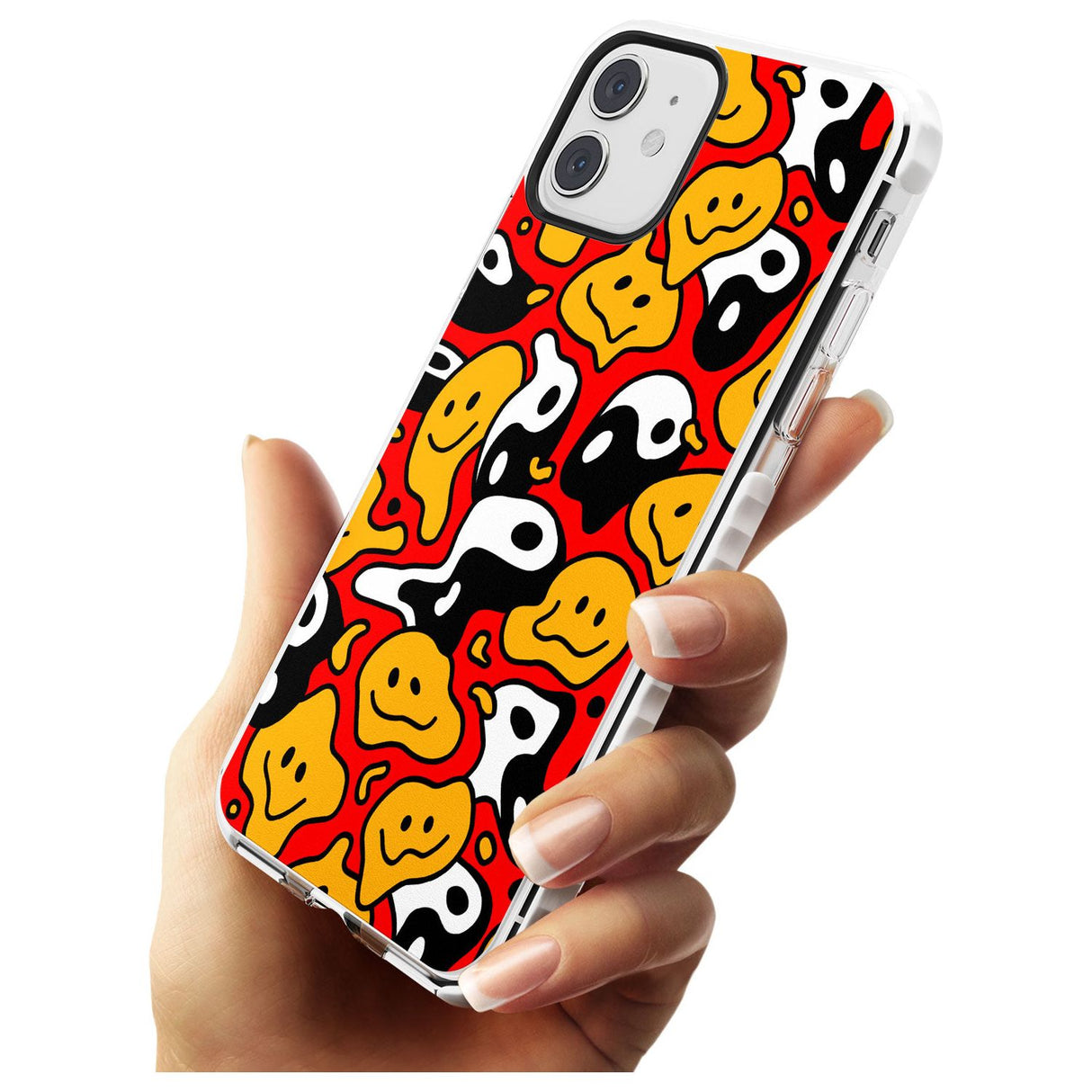 Yin Yang Acid Face Impact Phone Case for iPhone 11