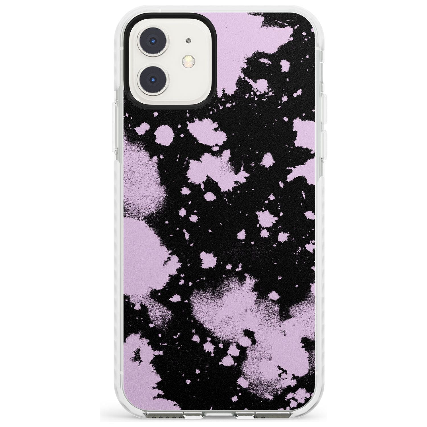 Pink & Black Acid Wash Tie-Dye iPhone Case  Impact Case Phone Case - Case Warehouse