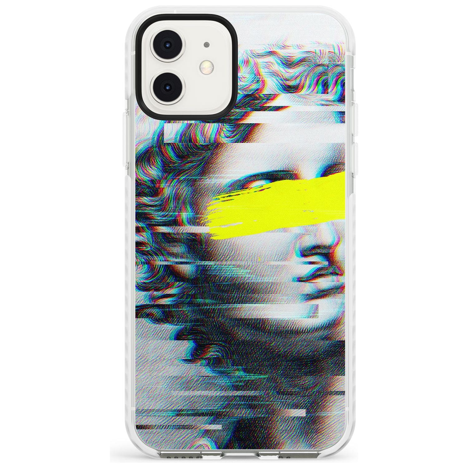 GLITCHED FRAGMENT Slim TPU Phone Case for iPhone 11
