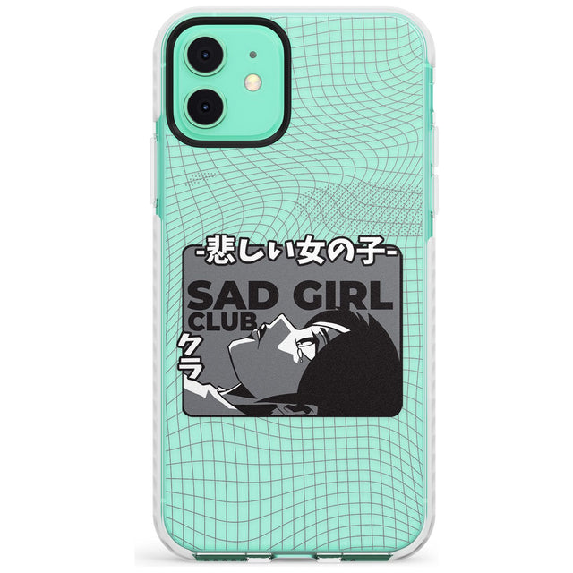 Sad Girl Club Impact Phone Case for iPhone 11