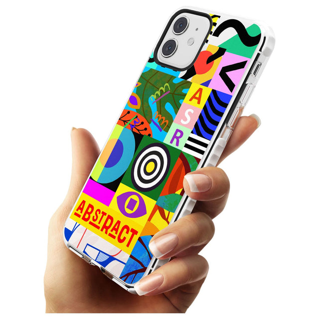 Patchwork Slim TPU Phone Case for iPhone 11