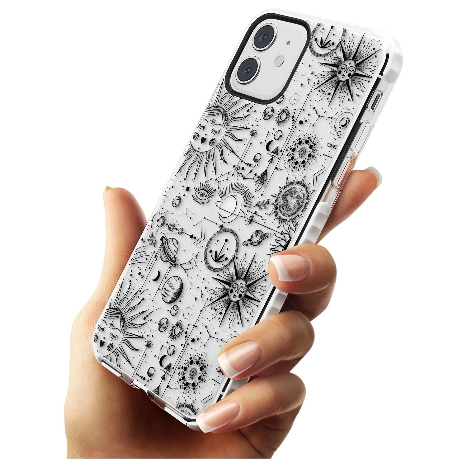 Suns & Planets Vintage Astrological Impact Phone Case for iPhone 11