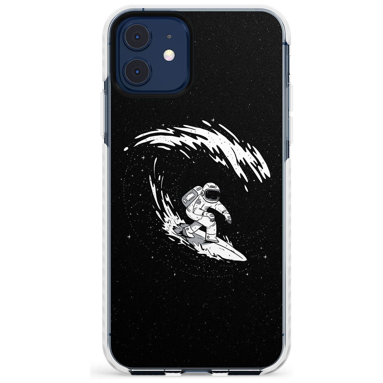 Surfing Astronaut Slim TPU Phone Case for iPhone 11