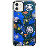 Dark Botanicals Abstract Pattern iPhone Case  Black Impact Phone Case - Case Warehouse