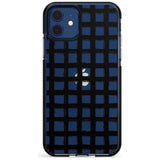 Messy Black Grid - Clear Pink Fade Impact Phone Case for iPhone 11 Pro Max