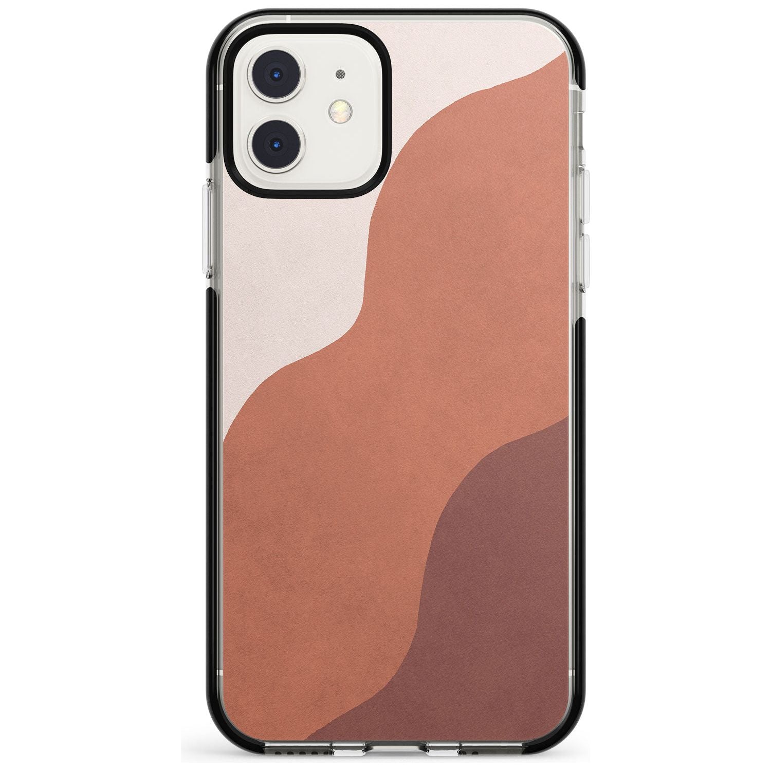 Lush Abstract Watercolour Design #3 Phone Case iPhone 11 / Black Impact Case,iPhone 12 Mini / Black Impact Case Blanc Space