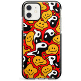 Yin Yang Acid Face Black Impact Phone Case for iPhone 11 Pro Max