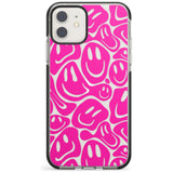 Blue Acid Faces Impact Phone Case for iPhone 11, iphone 12