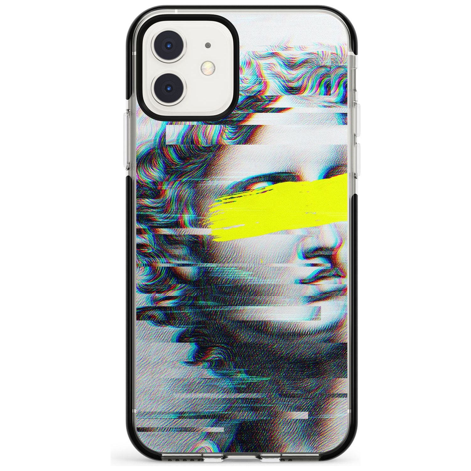 GLITCHED FRAGMENT Pink Fade Impact Phone Case for iPhone 11 Pro Max