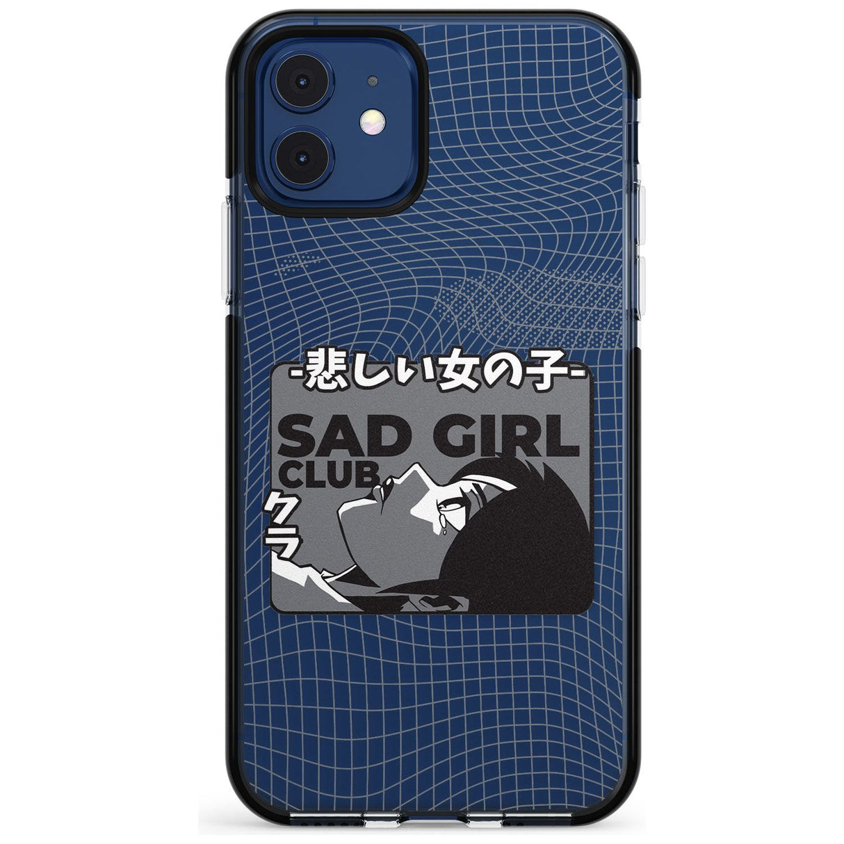 Sad Girl Club Black Impact Phone Case for iPhone 11 Pro Max