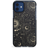 Suns & Zodiac Charts Pink Fade Impact Phone Case for iPhone 11 Pro Max