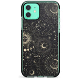 Suns & Zodiac Charts Pink Fade Impact Phone Case for iPhone 11 Pro Max