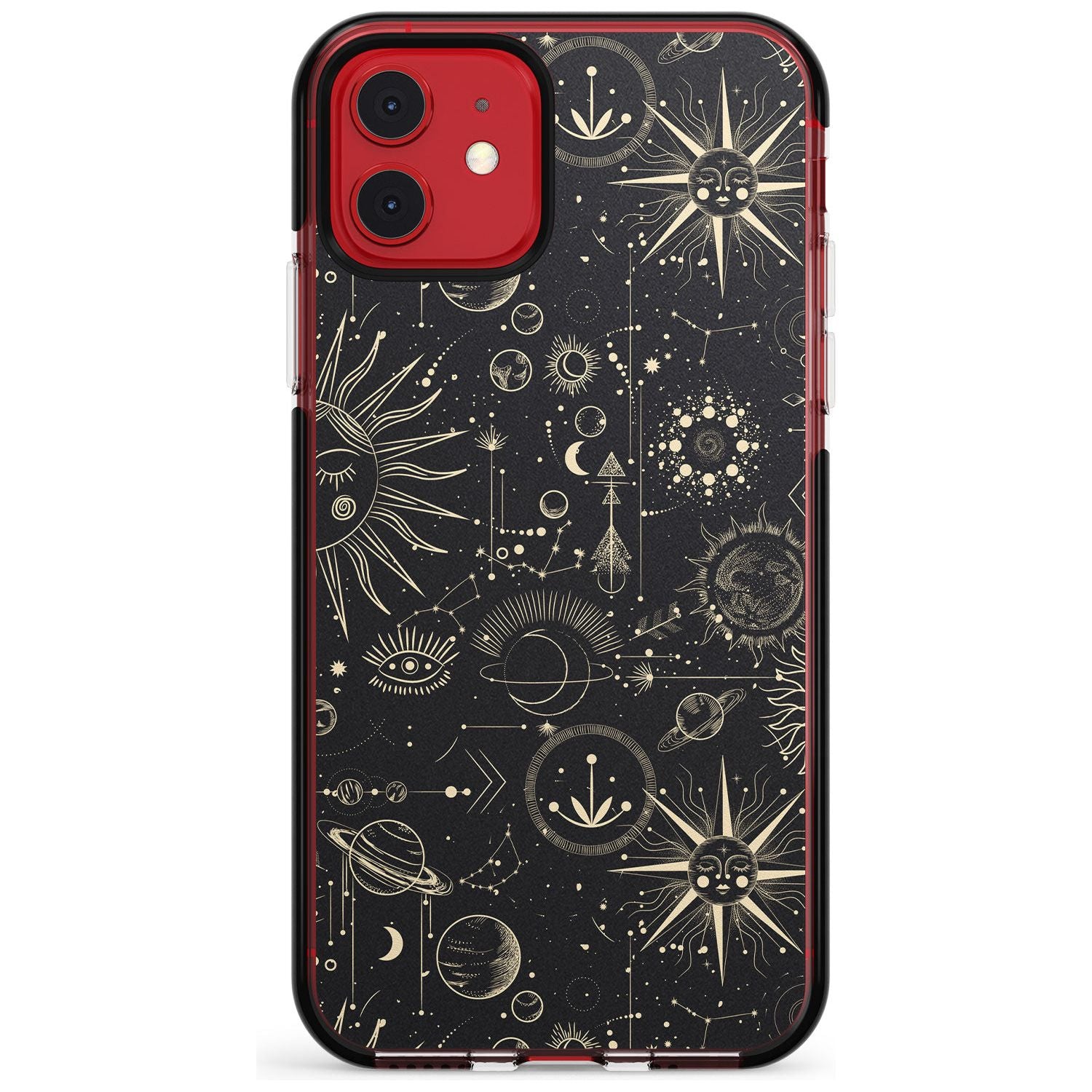Suns & Planets Pink Fade Impact Phone Case for iPhone 11 Pro Max