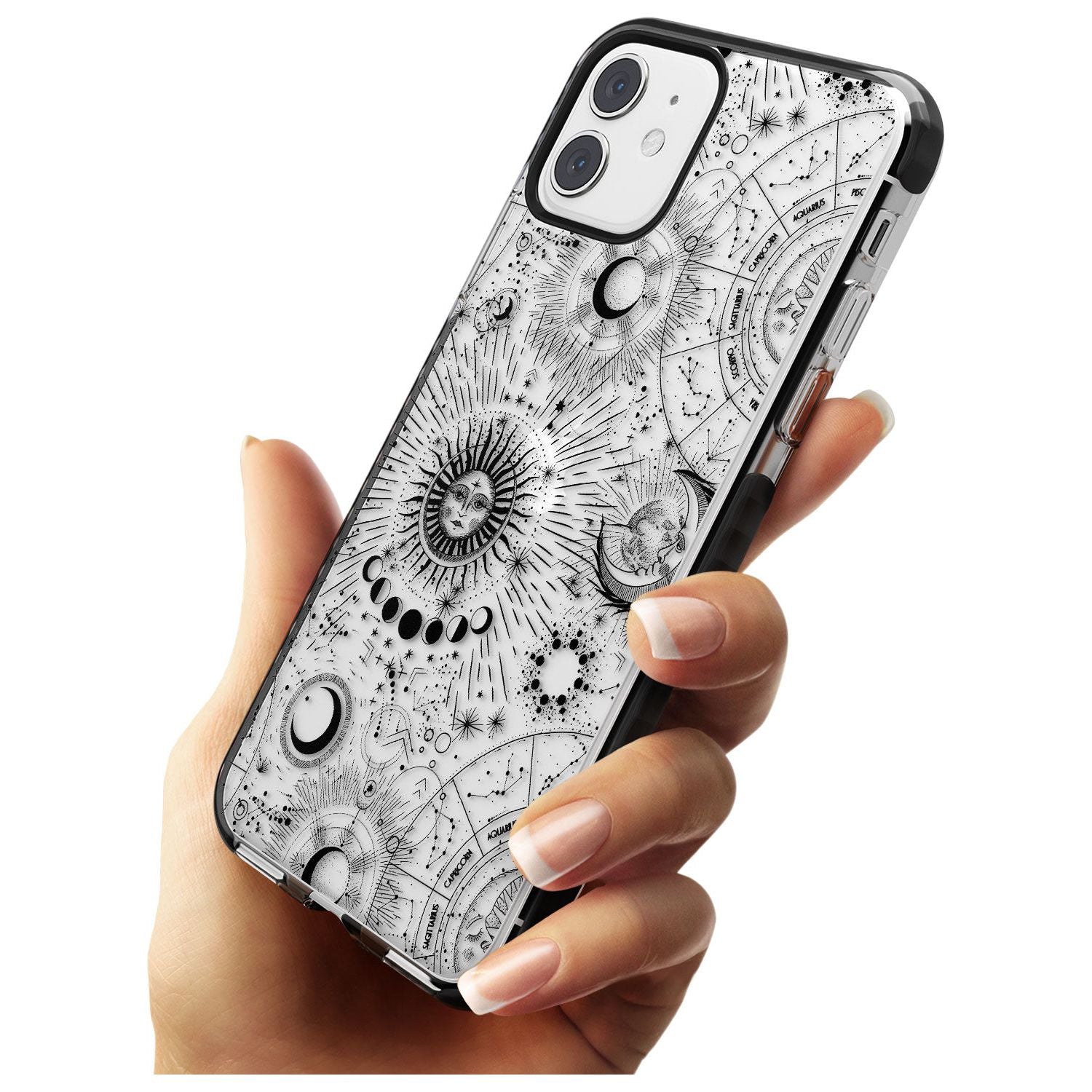 Transparent Suns & Zodiac Charts iPhone Case   Phone Case - Case Warehouse