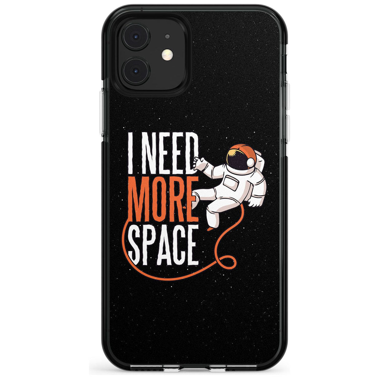 I Need More Space Pink Fade Impact Phone Case for iPhone 11 Pro Max