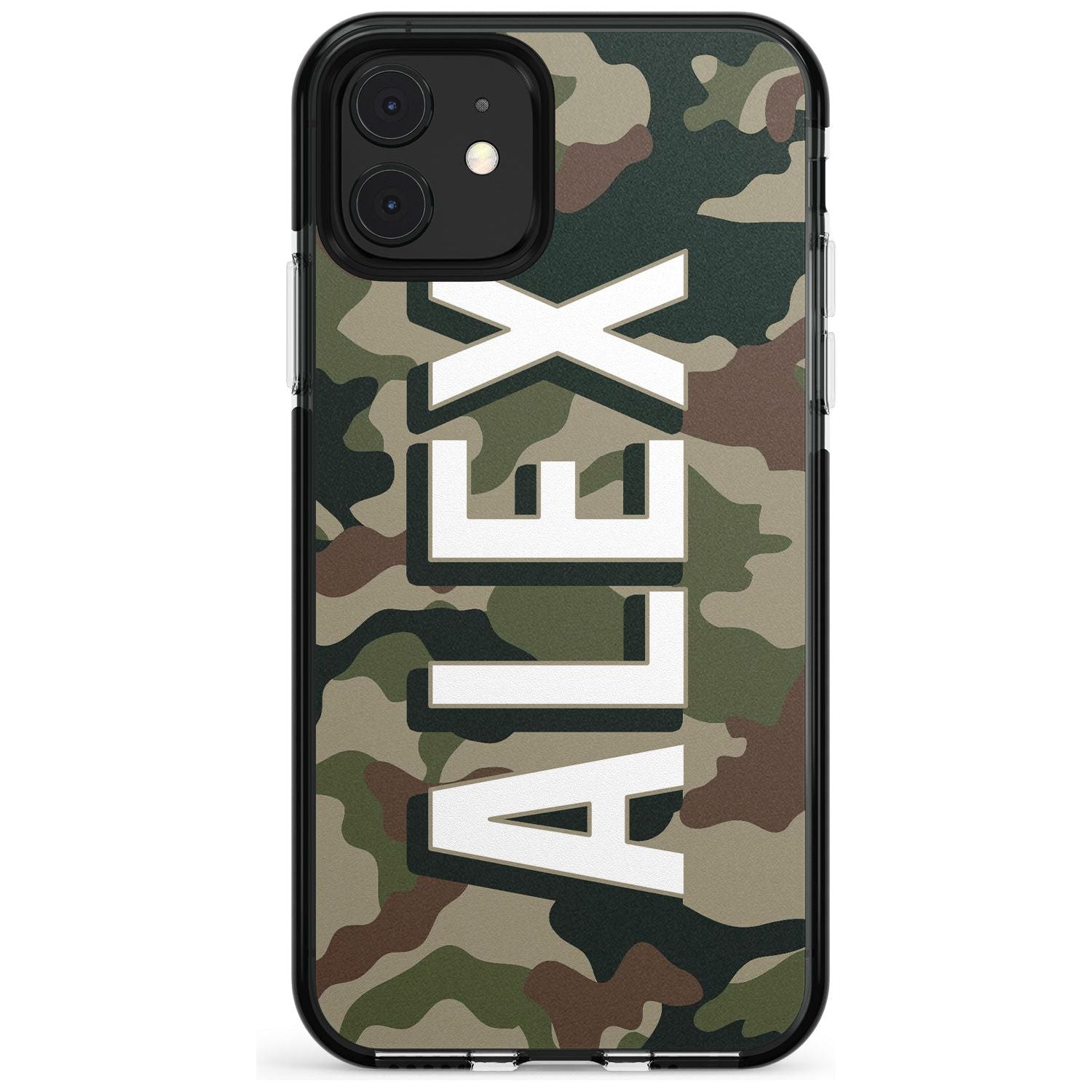 Classic Green Camo Pink Fade Impact Phone Case for iPhone 11 Pro Max