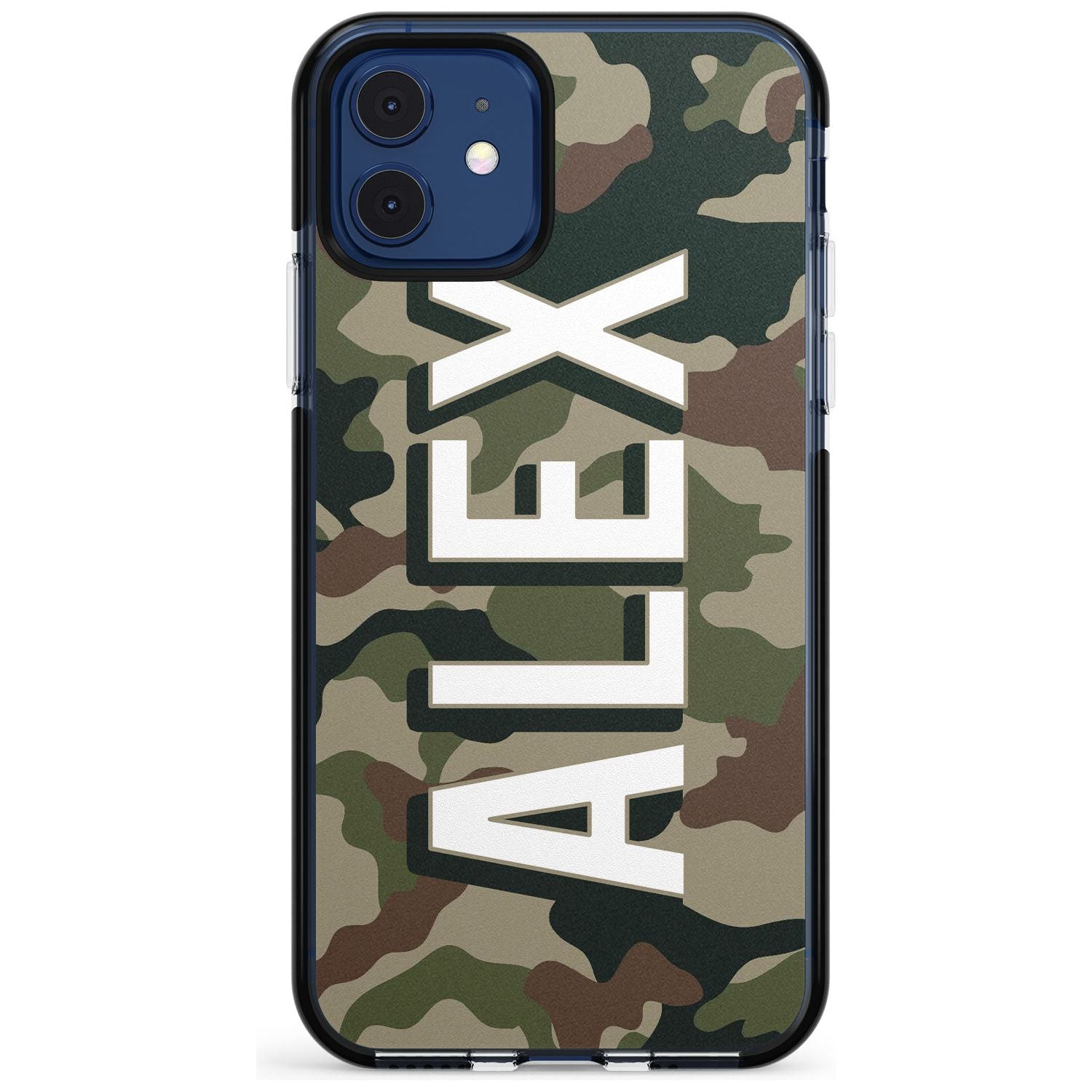Classic Green Camo Pink Fade Impact Phone Case for iPhone 11 Pro Max