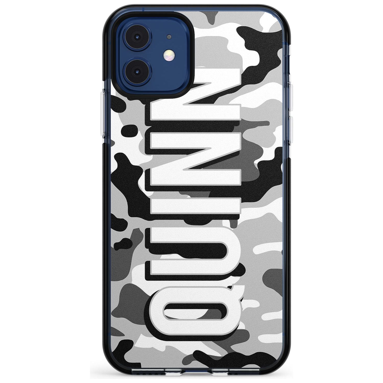 Greyscale Camo Pink Fade Impact Phone Case for iPhone 11 Pro Max