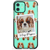 Cavalier King Charles - Custom Dog Photo Pink Fade Impact Phone Case for iPhone 11 Pro Max