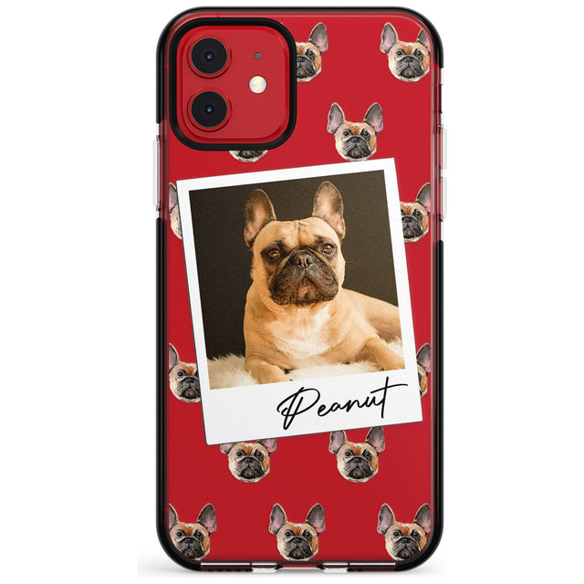French Bulldog, Tan - Custom Dog Photo Pink Fade Impact Phone Case for iPhone 11 Pro Max