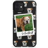 English Bulldog - Custom Dog Photo Pink Fade Impact Phone Case for iPhone 11 Pro Max