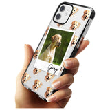 Labrador, Tan - Custom Dog Photo Pink Fade Impact Phone Case for iPhone 11 Pro Max